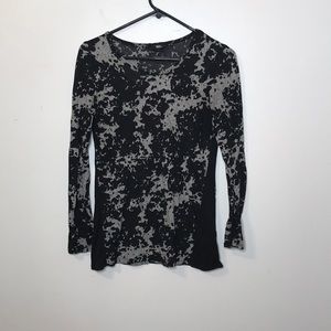 Patterned Longsleeved Blouse